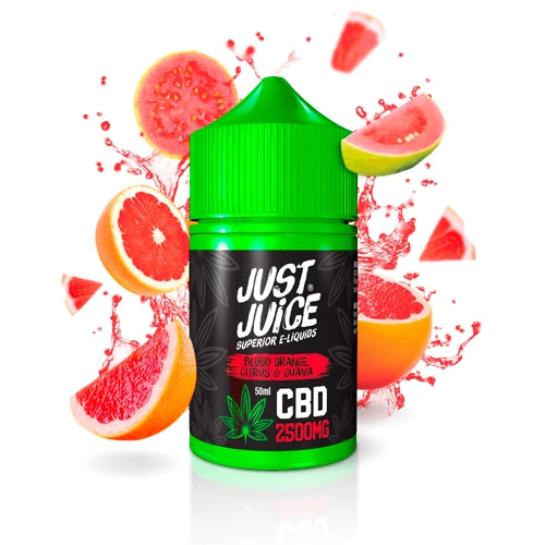Just Juice Blood Orange, Citrus & Guava 2500mg CBD 50ml