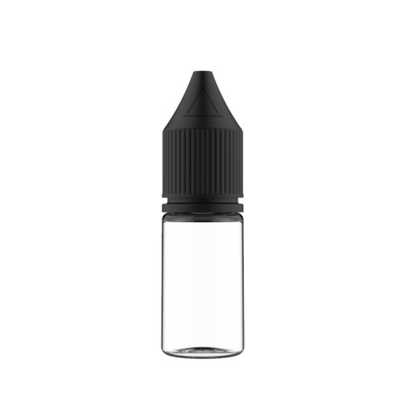 Chubby Gorilla - Unicorn Bottle V3 - Clear Black Cap 10ml