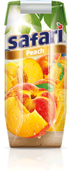 Safari Peach Juice 250ml