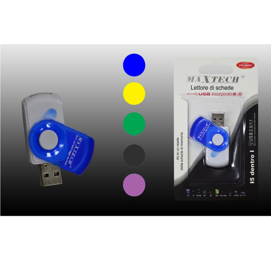 MAXTECH USB Card Reader LTO-SM003