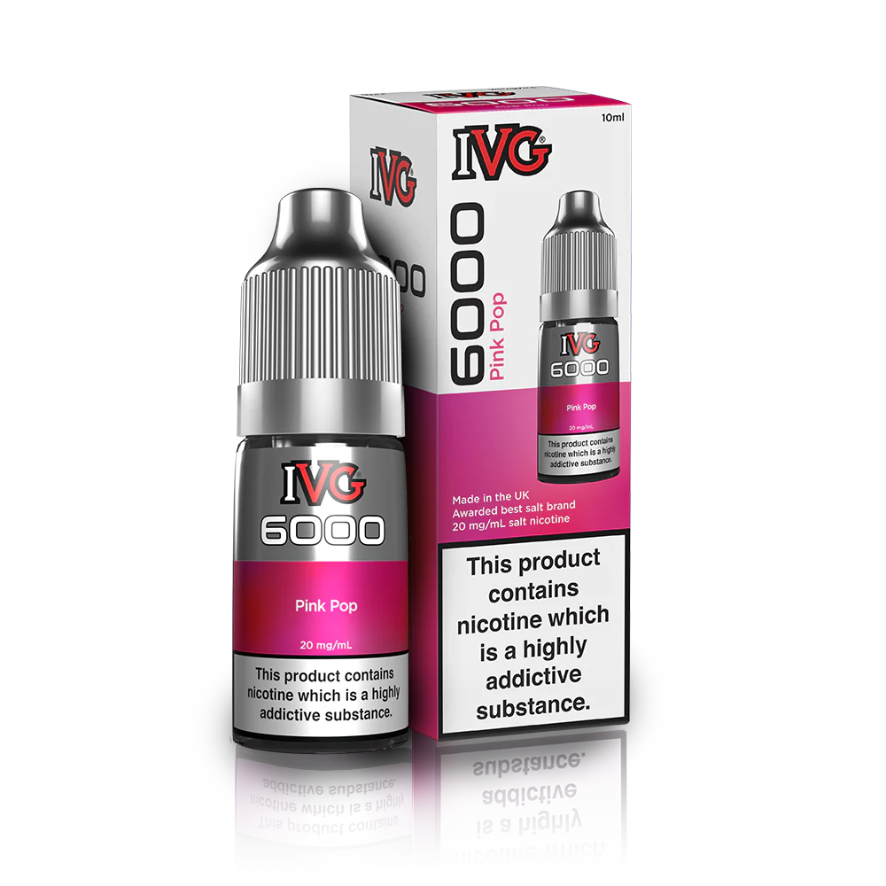 IVG 6000 Pink Pop Nic Salt 10ml