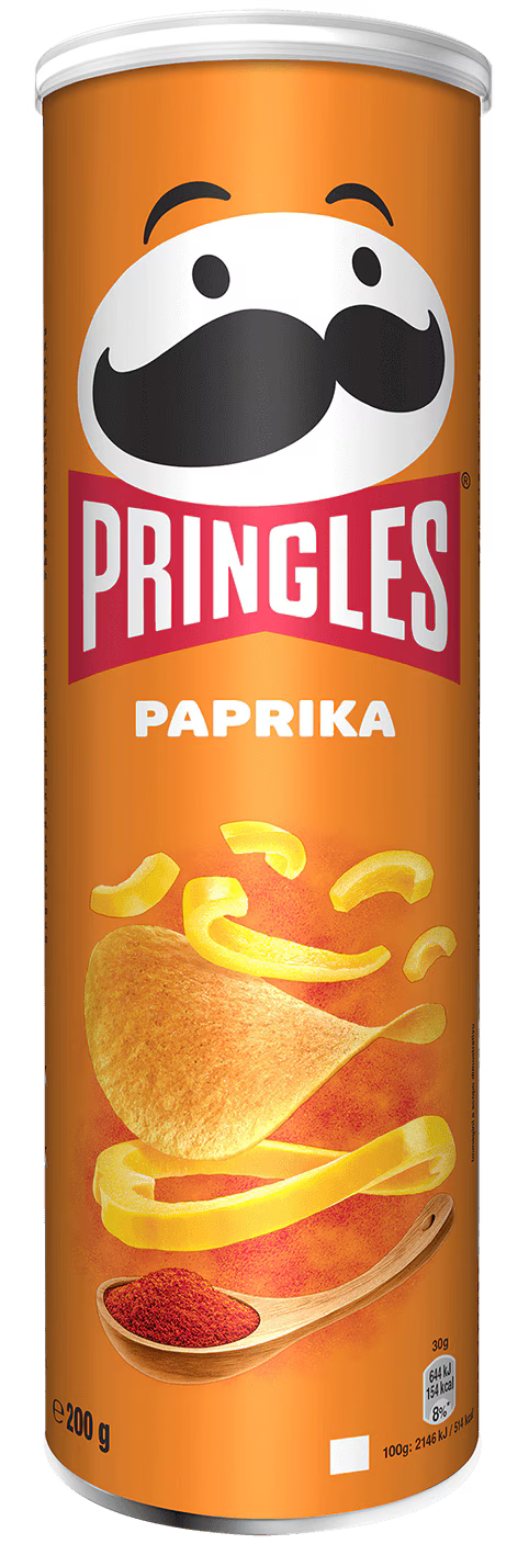 Pringles Paprika Crisps 165g