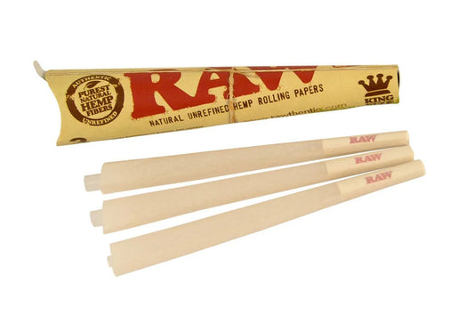 RAW Classic Kingsize Cones 3-Pack