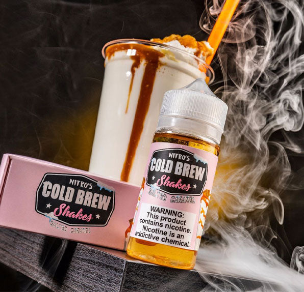 Nitro's Cold Brew Shakes - Salted Caramel 100ml