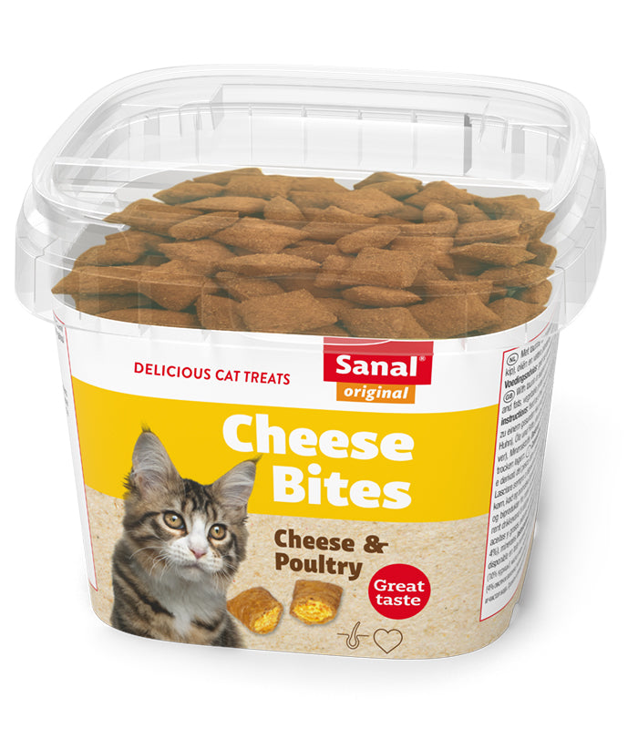 Sanal Cheese Bites Cup Cat Treats 75g