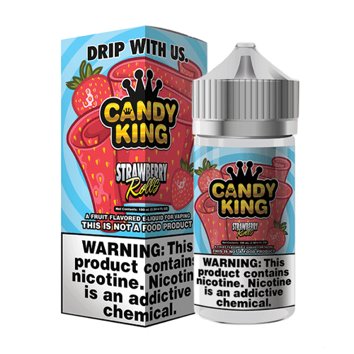 Drip More - Candy King - Strawberry Rolls 100ml