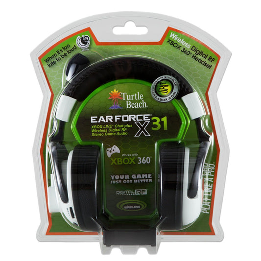 Turtle Beach Ear Force X31 Wireless Stereo Gaming Headset for Xbox 360