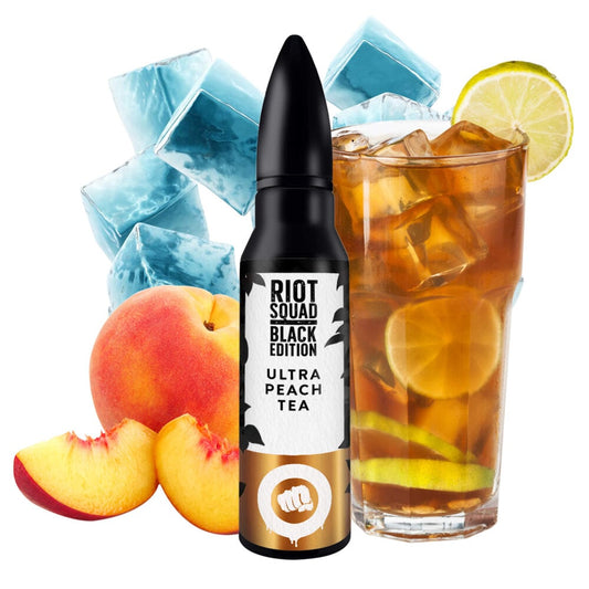 Riot Squad - Black Edition - Ultra Peach Tea 50ml