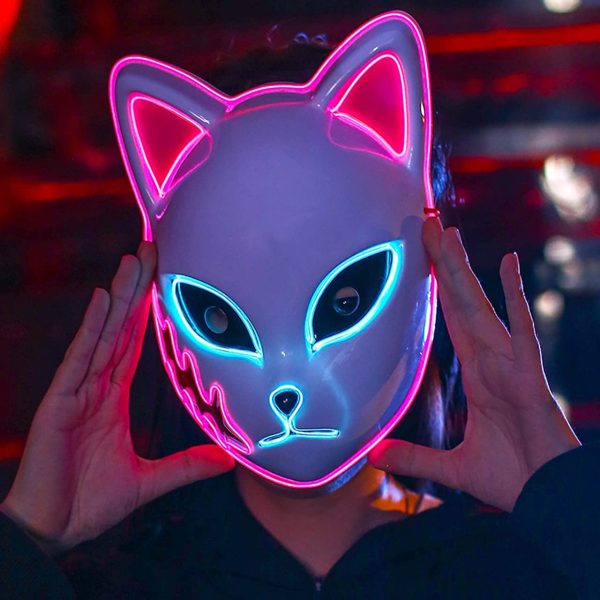 Demon Slayer LED Mask