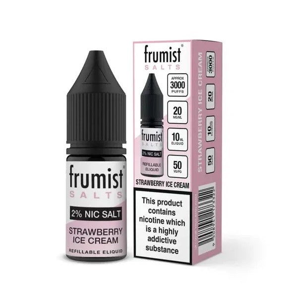 Frumist Strawberry Ice Cream Nic Salt 10ml