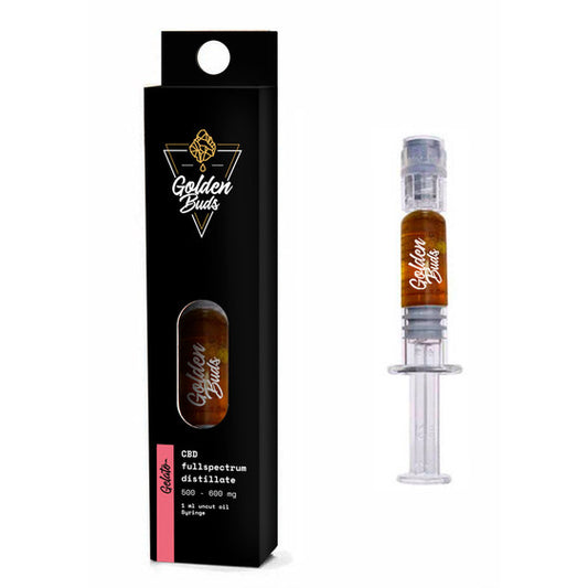 Golden Buds CBD Concentrate - Gelato 600mg 1ml