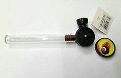 Pocket Glass Pipe With Grinder