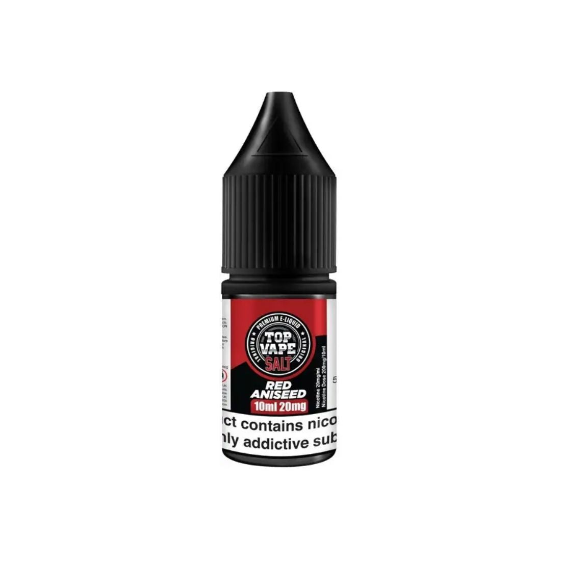 Top Vape Red Aniseed Nic Salt 10ml