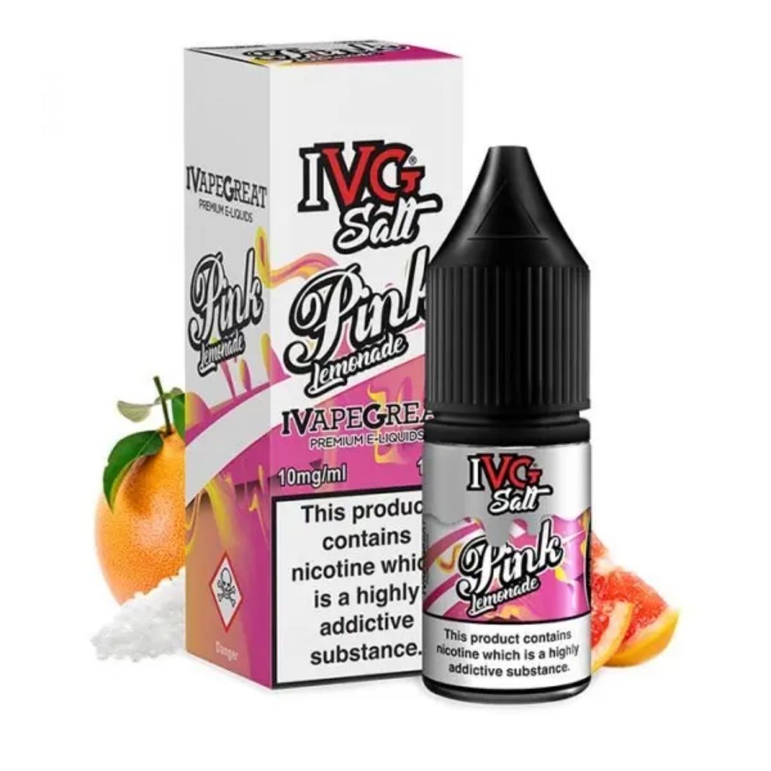 IVG Pink Lemonade Nic Salt 10ml