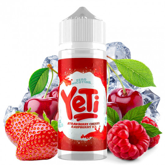 Yeti Ice Cold Strawberry Cherry Raspberry Ice 100ml