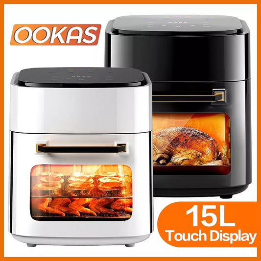 OOKAS Digital Touch Air Fryer 15L