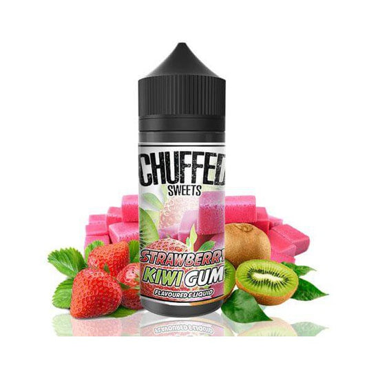 Chuffed Sweets Strawberry Kiwi Gum 100ml